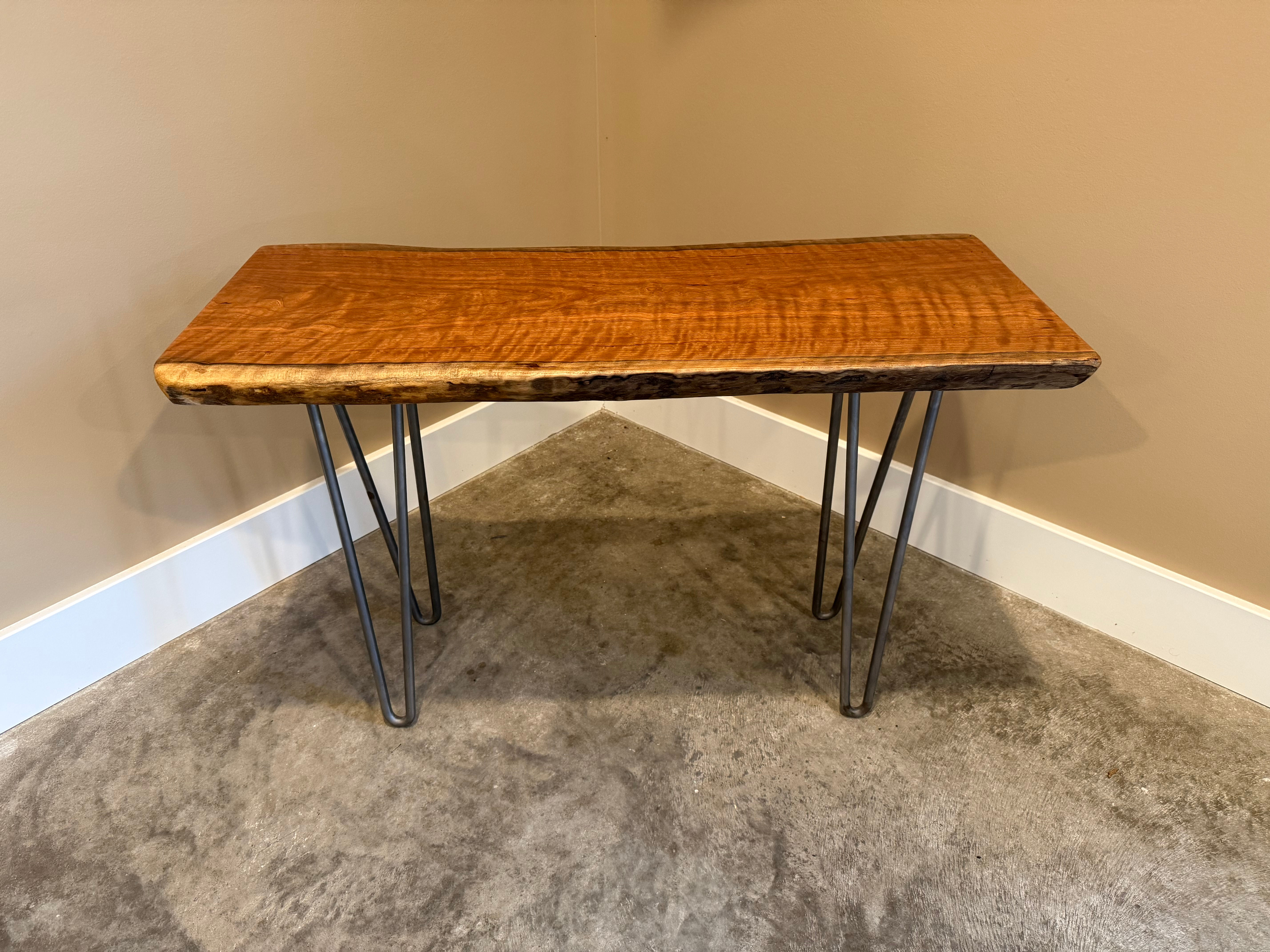 Polycrylic Coated Cherry End Table 