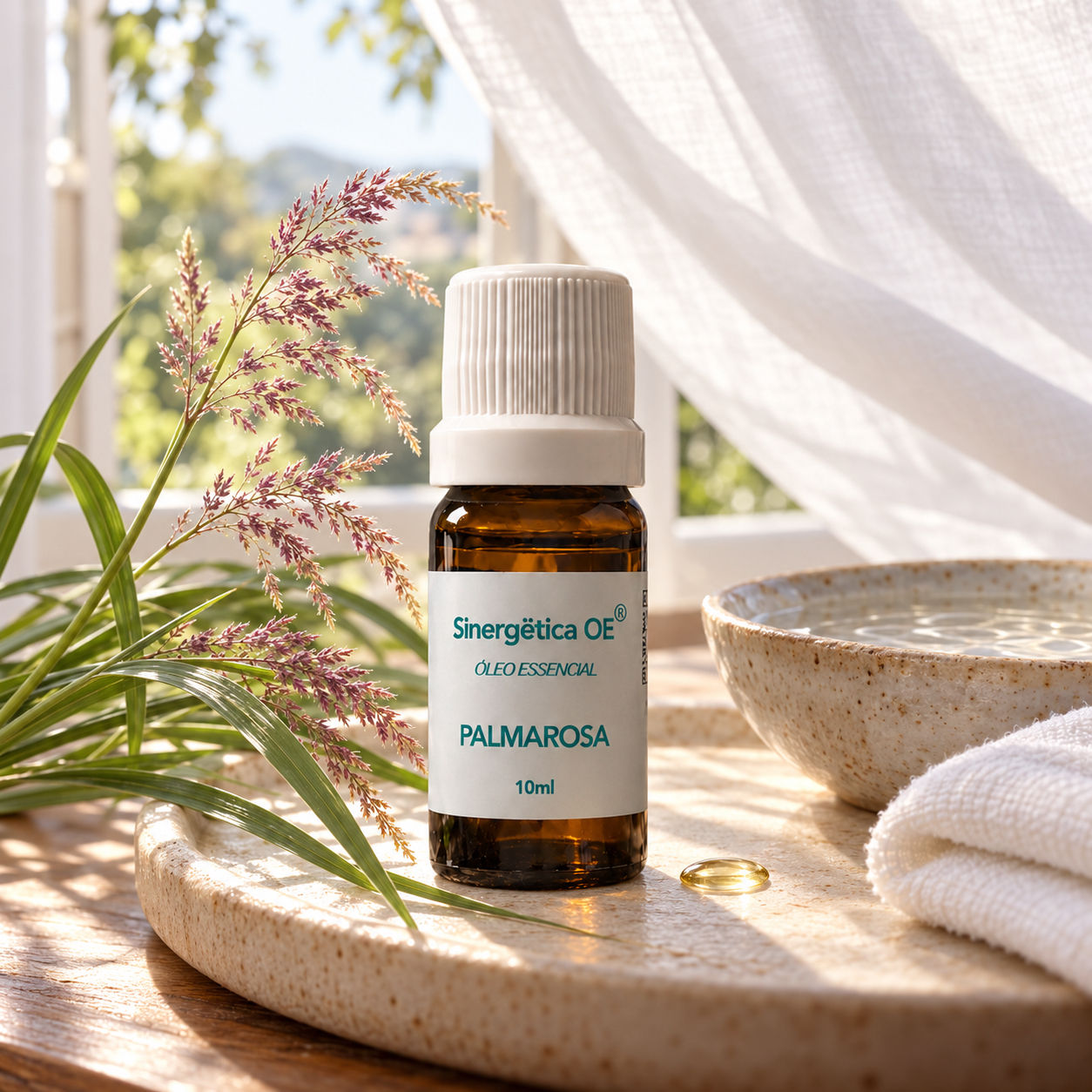 Palmarosa - Óleo Essencial - 10ml