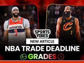 Trade Deadline Grades