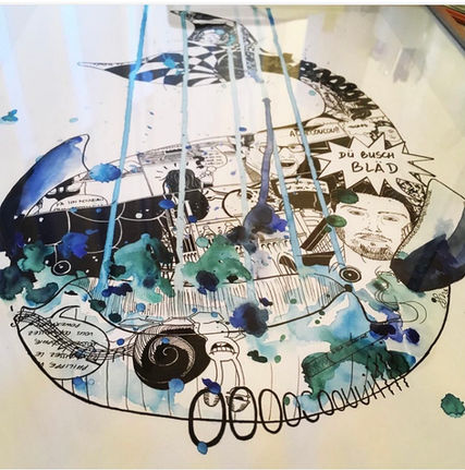 tableau de street art personnalisé