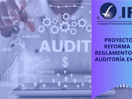 Proyecto de reforma del Reglamento sobre auditoría externa