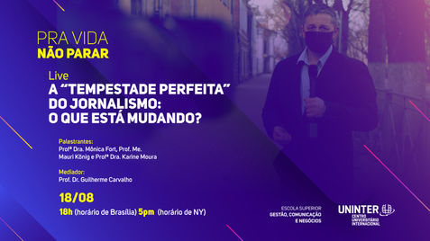 Live ajuda a compreender o momento atual do jornalismo