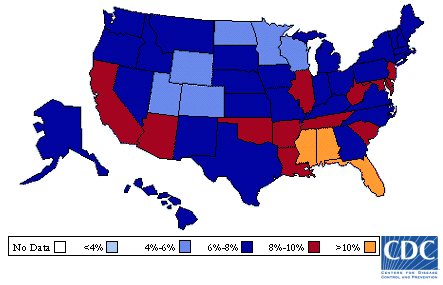 Diabetes map