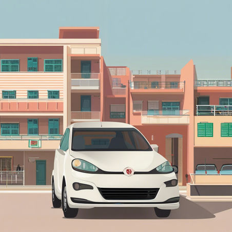 What is the Standard Car Parking Size in India in Feet for Home?