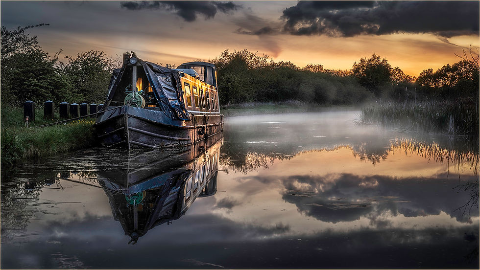 Mist Rising at the Mooring