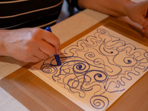 Intuitive painting class with Stella-Elena