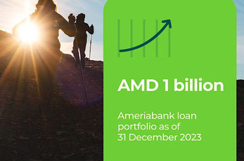 «Ամերիաբանկ»-ի վարկային պորտֆելը գերազանցել է 1 տրիլիոն ՀՀ դրամը