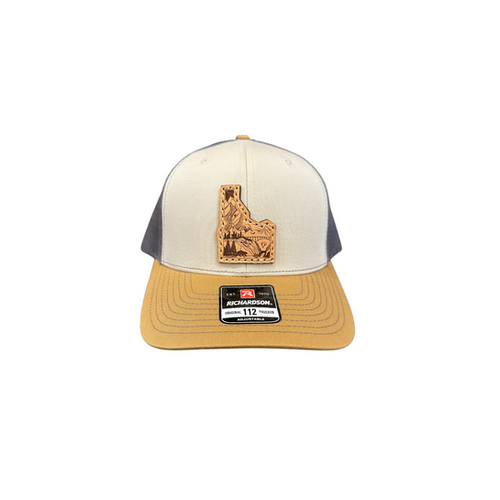 Beige Cream Tricolor 112 Trucker | shop