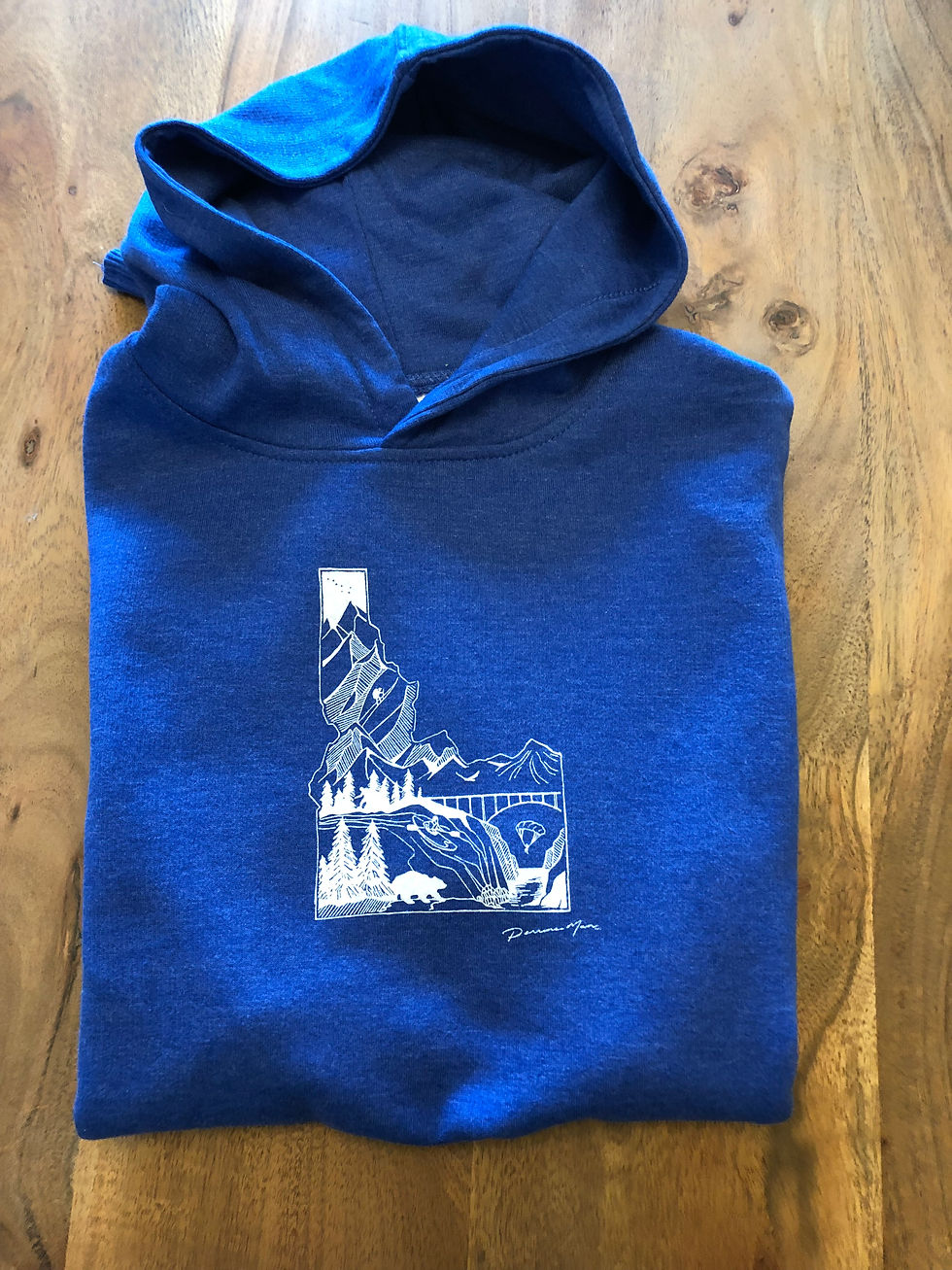 Thumbnail: Idaho Adventure Heather Navy (Kids)