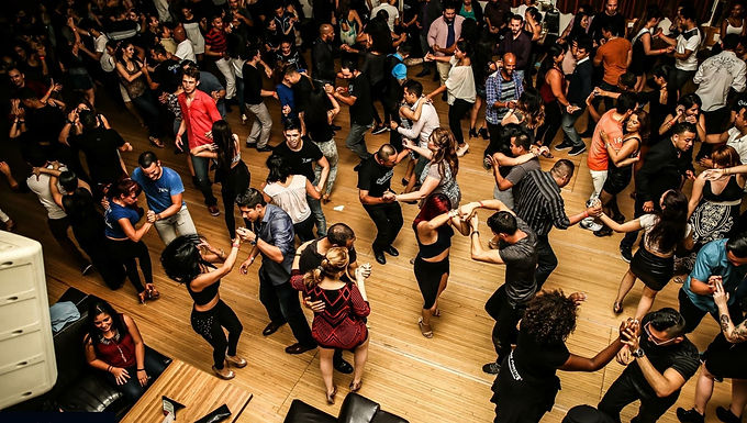 Photo of people dancing