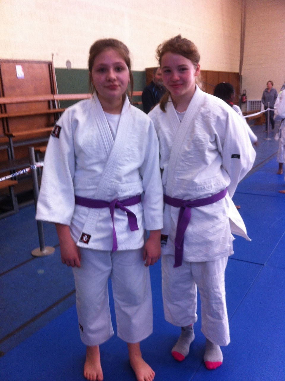 Lucie et Théanna