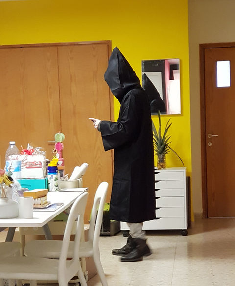 shady figure