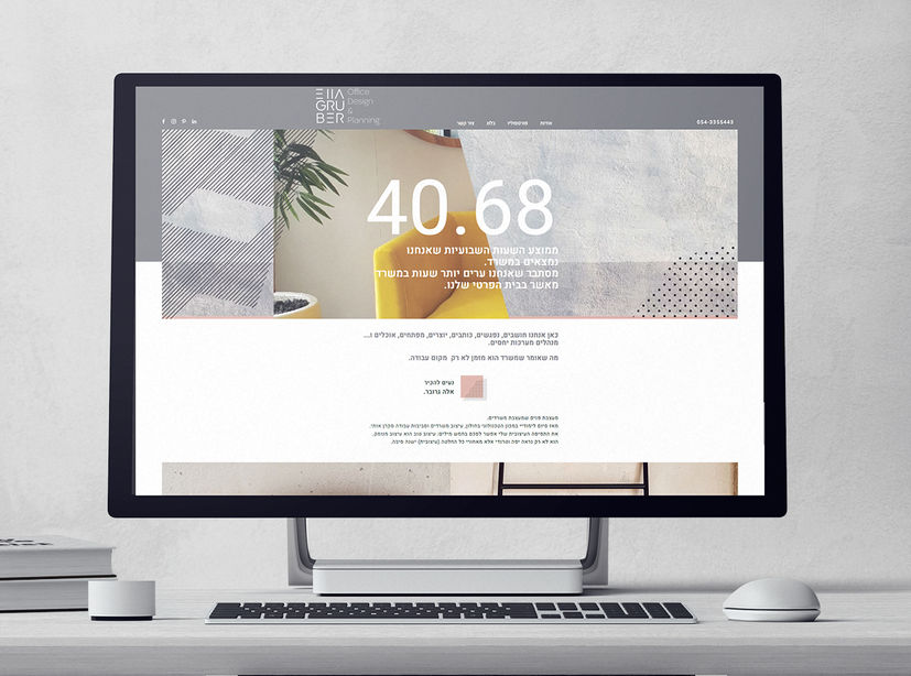 אלה גרובר - עיצוב והקמת אתר 
