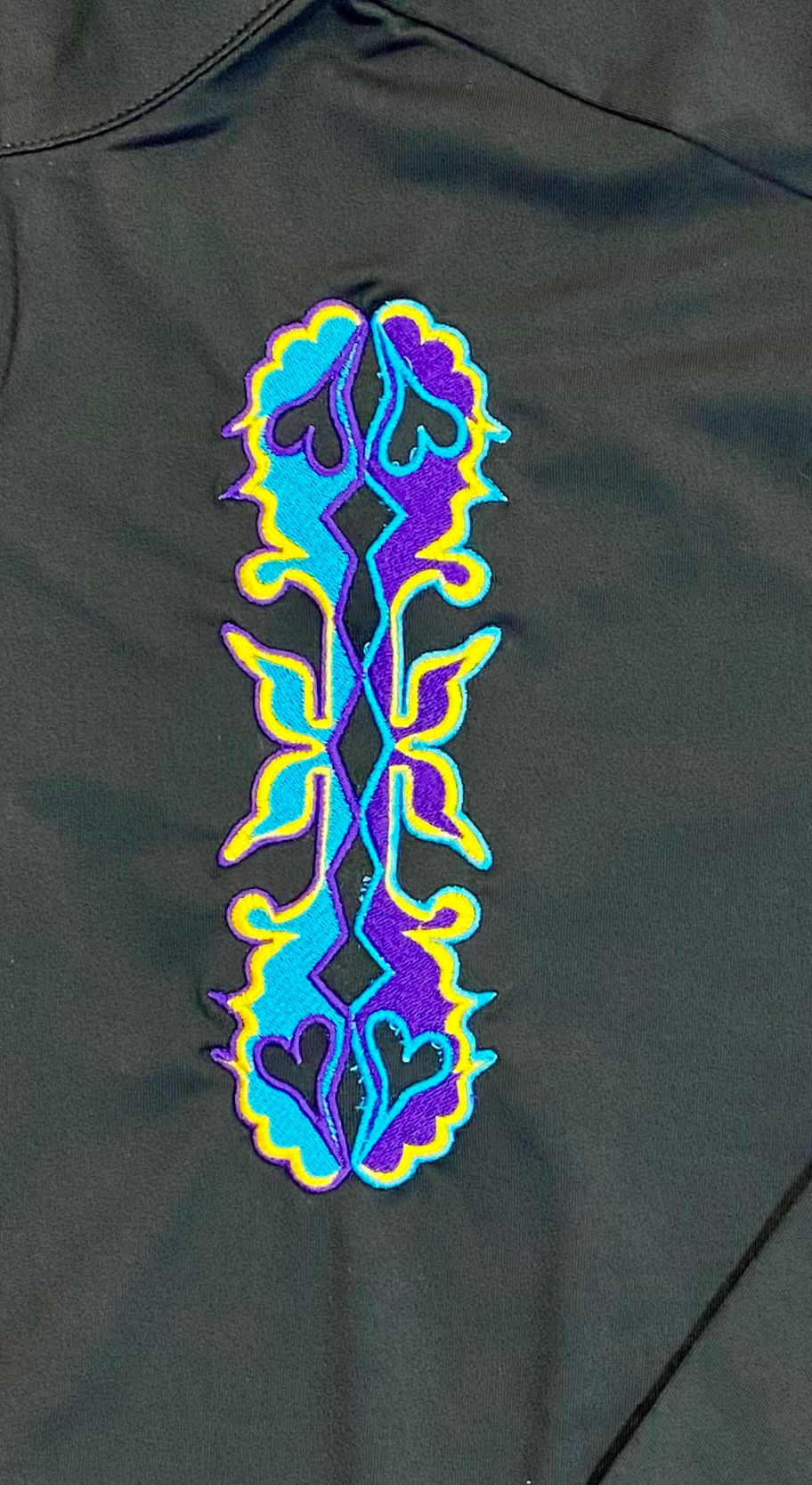 Thumbnail: Embroidered Fleece Full-zip Jacket