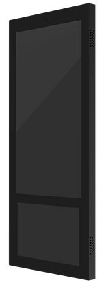 Elevator Advertising Screen: The Ei Slim Dual, perfectly tailored for elevator advertising.