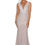 Thumbnail: Ivory/Nude Sparkle Fit & Flare Gown Size 4