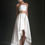 Thumbnail: Cream Two Piece Bridal Gown Size 2