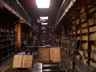 A library 