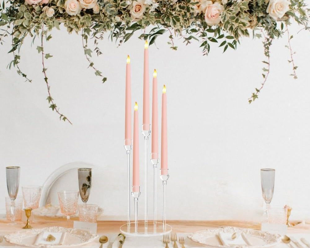 Acrylic Candelabra/Taper Candle Holder