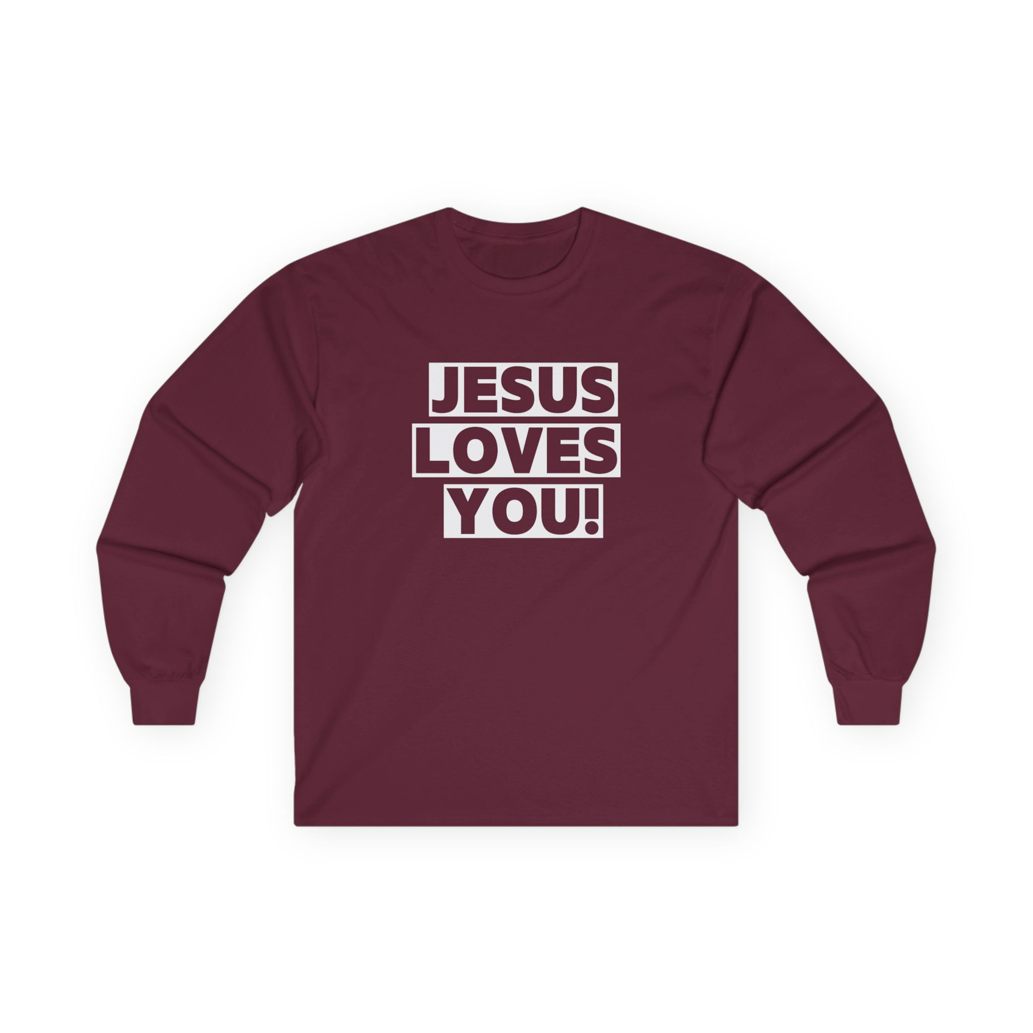 Jesus Loves You! LS Tee - Multiple Colors Avail.