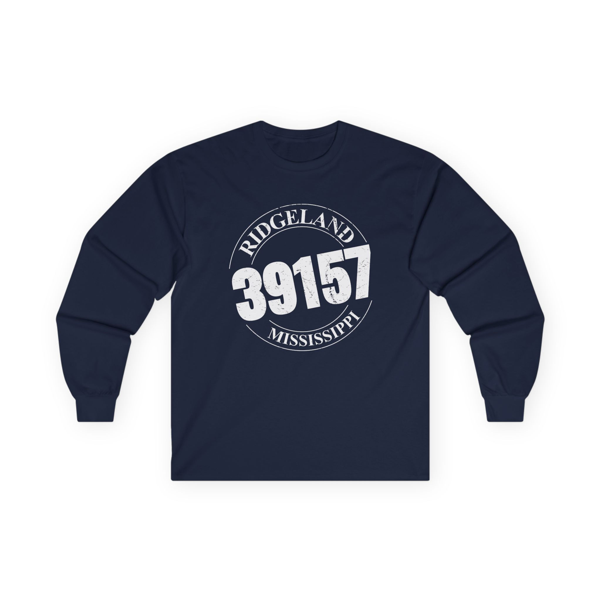 39157 Ridgeland MS LS Tee - Multiple Colors Avail.