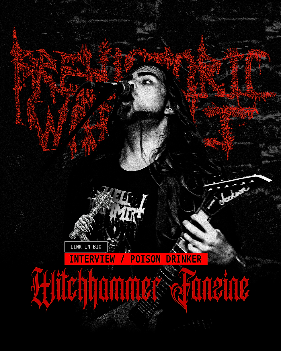Interview Poison Drinker - Prehistoric War Cult. 