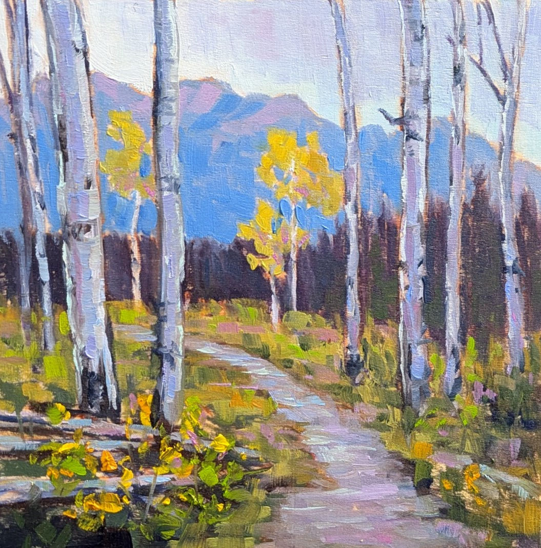 6x6 oil painting  #14