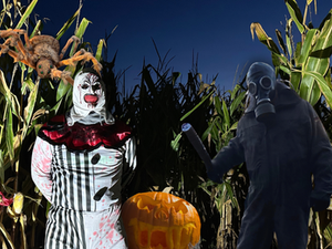 Grusel Horror Maislabyrinth Reddingen Heidekreis Hof Becker Christoph Becker, Halloween, Herbst Horrorevent, Horrorclown