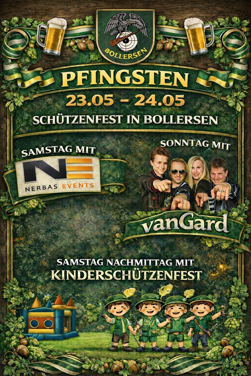Flyer Schützenfest Bollersen