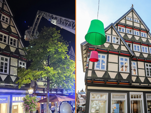 Brand in Zöllnerstraße in Celle, Ecke Pilzergasse, Fielmann, Santa Lucia, Polizeieinsatz, Feuerwehreinsatz, Blaulicht