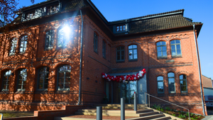 Rathaus Eschede in der Bahnhofsstraße zur Eröffnung