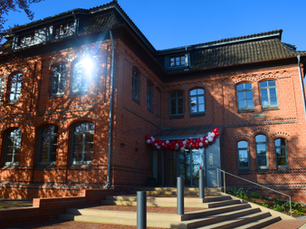 Rathaus Eschede in der Bahnhofsstraße zur Eröffnung