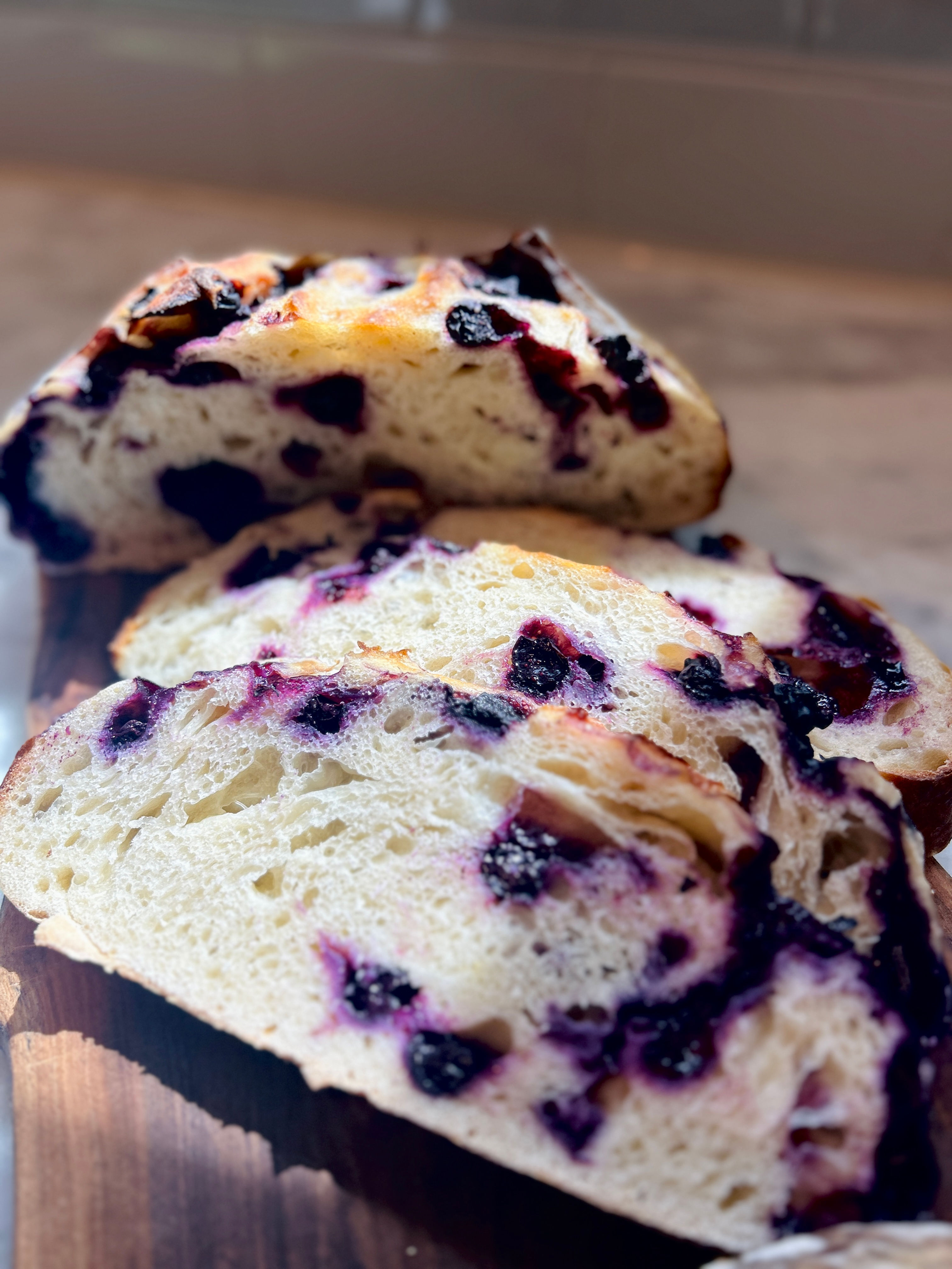 Blueberry Lemon Sourdough