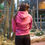 Thumbnail: Hoodie Batik Magenta "Gans in Boots"