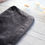 Thumbnail: Anthracite velvet Purse