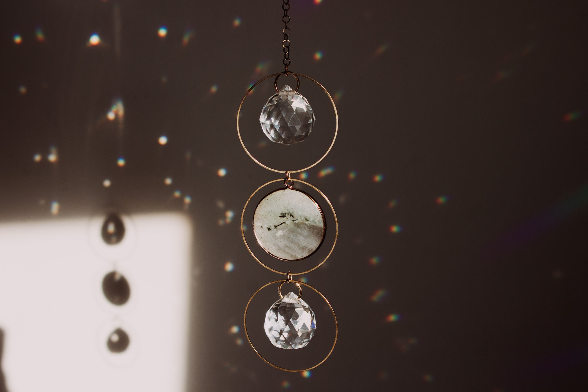 Sun Catcher Simple Trio "Labradorit"