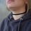 Thumbnail: Adjustable Velvet Choker Daisy