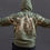 Miniaturbild: Unisex Hoodie Oliv  „Giant Moth“
