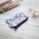 Thumbnail: Batik Gray Blue Checkered Small Purse