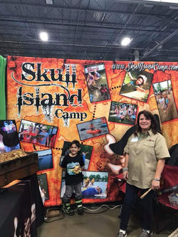 Trade Show Back Drop Skull Island