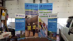DTE Retractable Banner