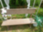 Miniature : banc bois en location pour mariage et évènements Seine et marne