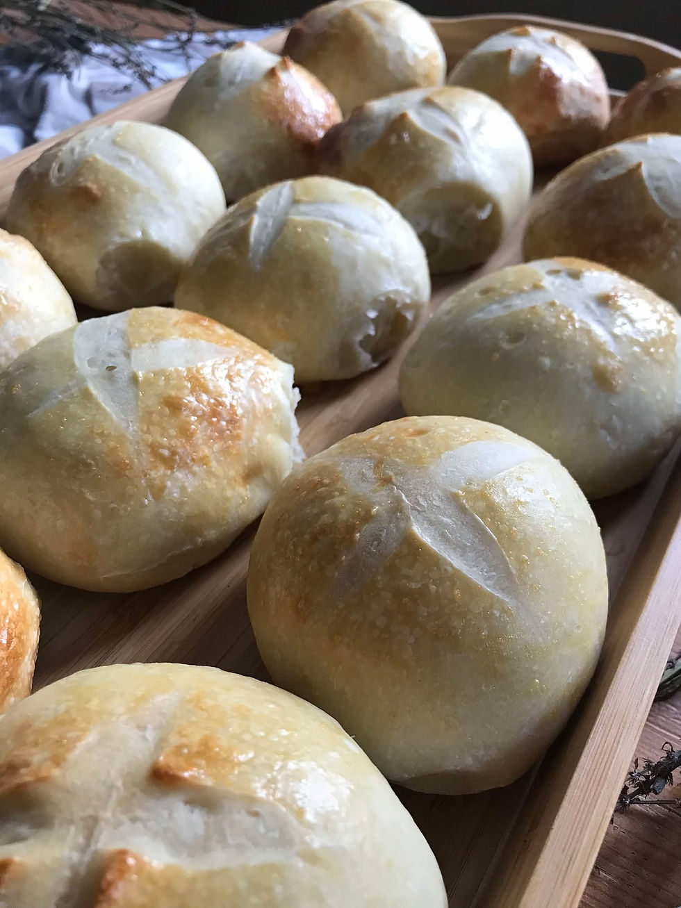White Sourdough Buns
