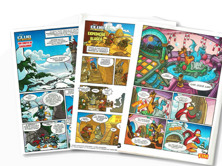 Novos Quadrinhos da Club Penguin: A Revista
