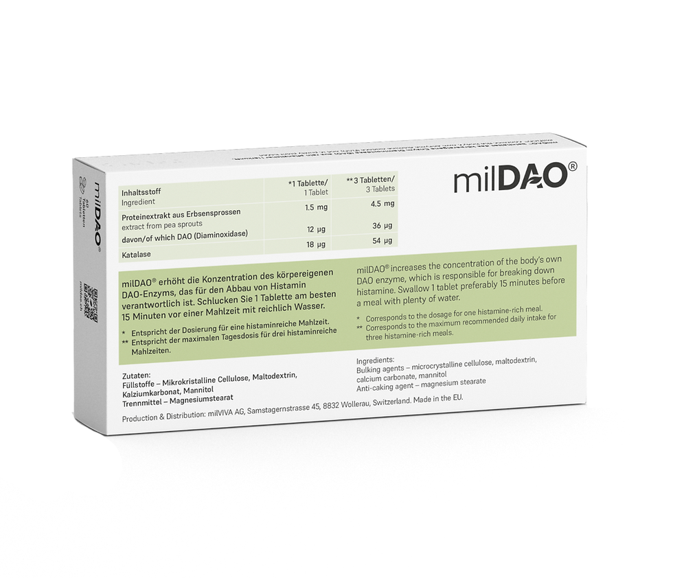 Miniaturbild: milDAO 180 Tabletten