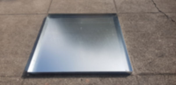 Galv Ash Tray