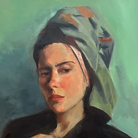 ala prima portrait painting