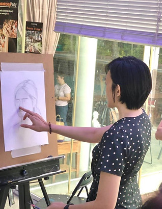 portrait drawing workshop