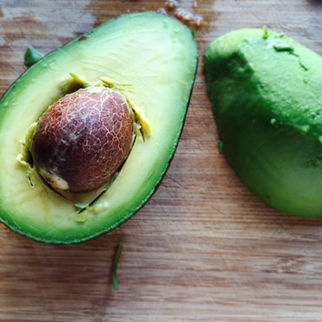 Smoothie POW. A is for Avocado, B is for Blueberries, C is for Chard.
