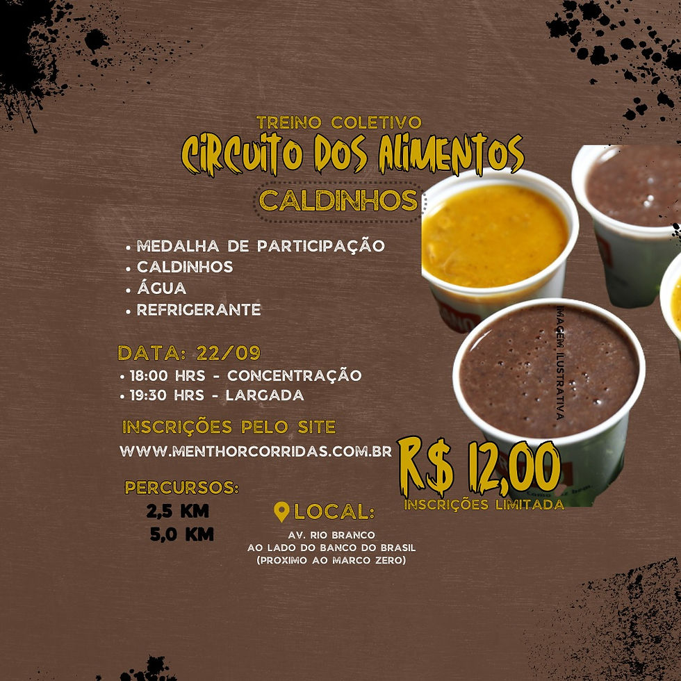 CIRCUITO DOS ALIMENTOS -  Caldinho